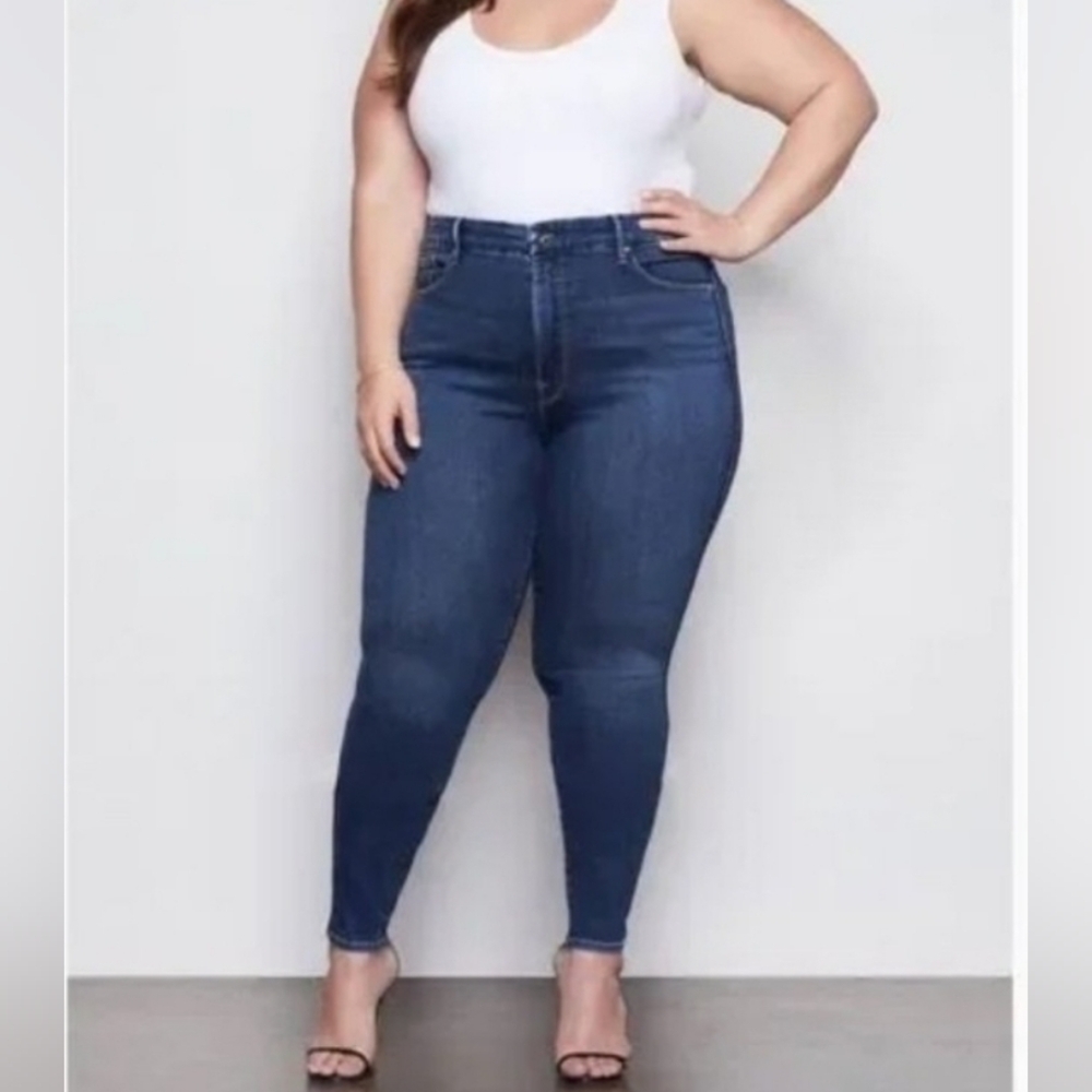 Good American Good Curve Skinny Jeans - Picture 4 of 14